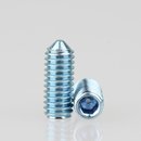 M4 Madenschraube Metall DIN 914 Innensechskant Lnge 10mm...