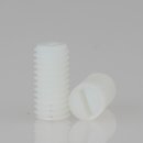 M5 Madenschraube DIN 551 Kunststoff Natur Lnge 10mm (10...