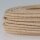 Textilkabel Stoffkabel Hanf Jute beige 3-adrig 3x0,75 Schlauchleitung 3G 0,75 H03VV-F