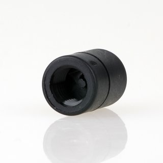 Zugentlaster Kunststoff schwarz mit M8x1 Innengewinde