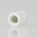 M8x1 Klemmnippel Zugentlastung Weiß mit Innengewinde aus Kunststoff