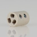 Porzellan Lüsterklemme rund 3-polig 1,5 bis...