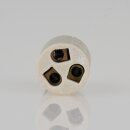 Porzellan Lüsterklemme rund 3-polig 1,5 bis 6mm² – hitzebeständig bis 200 °C