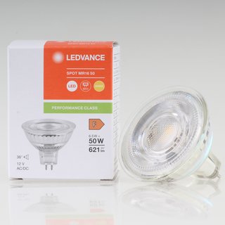 Osram Parathom MR16 GU5.3/12V LED Reflektor-Lampe 7,2W=(50W) 3000K 621lm