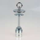 E27 Fassung Metall verchromt Umbau-Set chrom fr Alte...