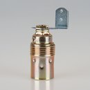 E14 Premium Metall-Fassung vermessingt mit Winkel und...