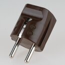 Schutzkontakt-Stecker braun &ndash; 250V/16A &ndash; mit...