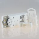 Panasonic 3-fach Tischsteckdose / Steckdosenleiste ohne Kabelzuleitung – weiß, 250V/16A, 3500W