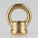 Ringnippel Messing roh M10x1 Durchgangsgewinde &ndash;...