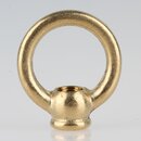 Ringnippel Messing roh M10x1 Durchgangsgewinde &ndash;...