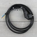 Anschlussleitung 1,5 m schwarz 31,0 mm H05VV-F mit...
