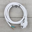 1,5m Anschlussleitung wei 3x1,0mm mit...