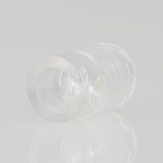 M10x1 Klemmnippel Zugentlastung Transparent mit Innengewinde aus Kunststoff