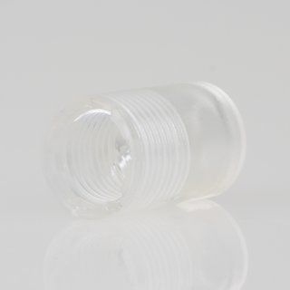 Zugentlaster Kunststoff transparent mit M10x1 Innengewinde