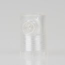 M10x1 Klemmnippel Zugentlastung Transparent mit...