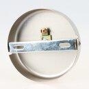 Lampen Metall Baldachin 100x25mm edelstahloptik für...