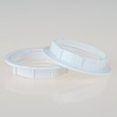 E27 Schraubring Unterring 55x10 mm Kunststoff wei fr...