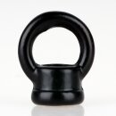 Ringnippel Messing schwarz M10x1 Durchgangsgewinde...