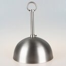 Lampen Baldachin Metall edelstahloptik  120 mm groe...