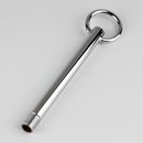 Pendelrohr Aufhngerohr mit Ring verchromt 120mm...