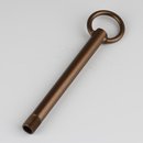 Pendelrohr Aufhngerohr mit Ring antik fume 120mm...