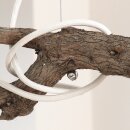 Lampen Stahlseil-Aufhängung – 1 m Stahlseil mit Kugel-Seilstopper & Deckenhalter