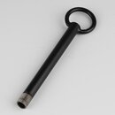 M10x1 Aufhngerohr fr Lampen &ndash; Pendelrohr mit Ring...