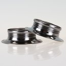 E27 Unterring Schraubring Metall schwarz-chrom 60x18 mm...