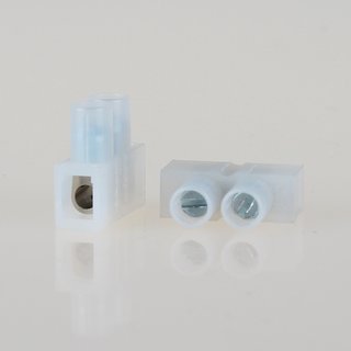 Lsterklemme Mini transparent 1-polig bis 2,5mm 16x6x15mm