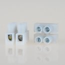 Lsterklemme Mini transparent 2-polig bis 2,5mm 16x14x15mm