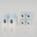 Euro Lsterklemme Mini transparent 2-polig bis 10mm...