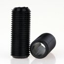 M10x1 Gewinderohr Kunststoff schwarz &ndash; 25 mm Lnge,...