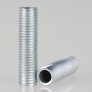 M8x1 Lampen-Gewinderohr Metall verzinkt &ndash; 30 mm...