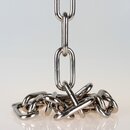 Lampen Metall-Kette 5,8 mm 24x51 | Glanz vernickelt | Zum...