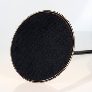 Lampenfu Filz 80mm Durchmesser selbstklebend schwarz
