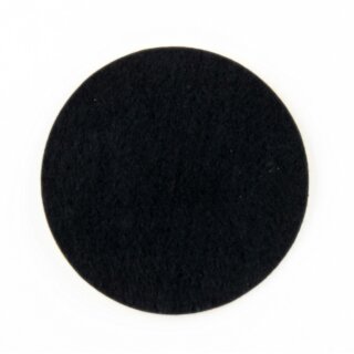Lampenfuß Filz selbstklebend – Ø 240 mm, schwarz, 1 mm Stärke