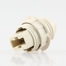G9 Hochvolt-Halogen-Lampenfassung Ø 20,8 mm mit Außengewinde und Schraubring M10x1 IG