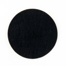 Lampenfu Filz selbstklebend &ndash;  260 mm, schwarz, 1...