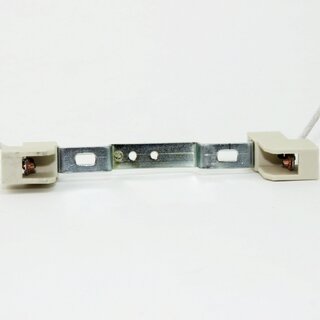 R7s Hochvolt Halogen Lampenfassung mit 22 cm Anschlussleitung &ndash; 250 V / 8 A &ndash; Kontaktabstand 114,2 mm