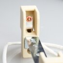 R7s Hochvolt Halogen Lampenfassung mit 22 cm Anschlussleitung – 250 V / 8 A – Kontaktabstand 114,2 mm