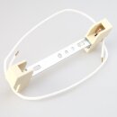 R7s Hochvolt Halogen Lampenfassung mit 22 cm Anschlussleitung – 250 V / 8 A – Kontaktabstand 114,2 mm