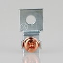 Erdlasche mit Loch 4,2 mm &ndash; Metall verzinkt, 1220...