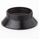 E14 Unterring Schraubring Thermoplast schwarz 43x15mm für...