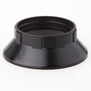 E14 Unterring Schraubring Thermoplast schwarz 43x15mm fr...