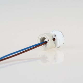 M8x1 Fassungshalter mit Niedervolt-Halogenfassung fr G4, GY6,35 und GU5,3