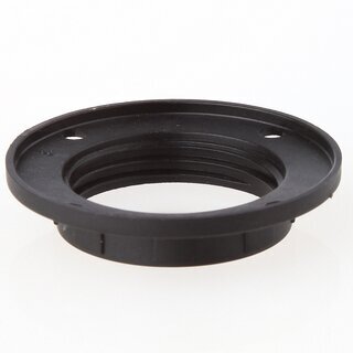 E14 Schraubring Unterring schwarz 43 mm fr Lampenfassungen mit Auengewinde
