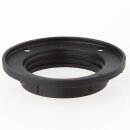 E14 Schraubring Unterring schwarz 43 mm für...