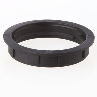 E14 Schraubring Unterring schwarz 35 mm fr Lampenfassungen mit Auengewinde
