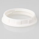 E14 Unterring Schraubring Thermoplast weiss 35x7mm fr...