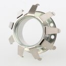 E14 Metall-Federring mit Tellerhülse, verzinkt, für Lampenfassungen mit Außengewinde